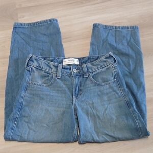 Hollister Low-Rise Taper Baggy Jeans in Blue